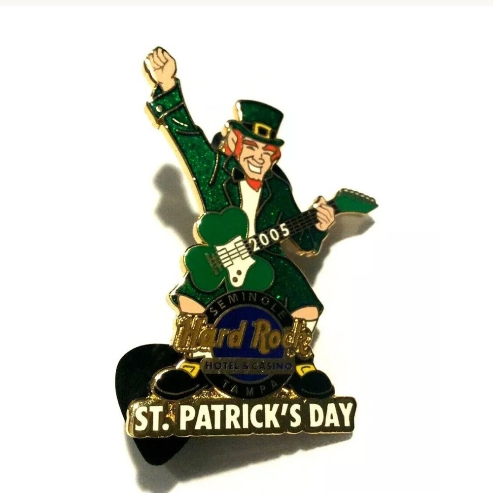 Hard Rock Pin Seminole 2005 ST. PATRICK'S DAY